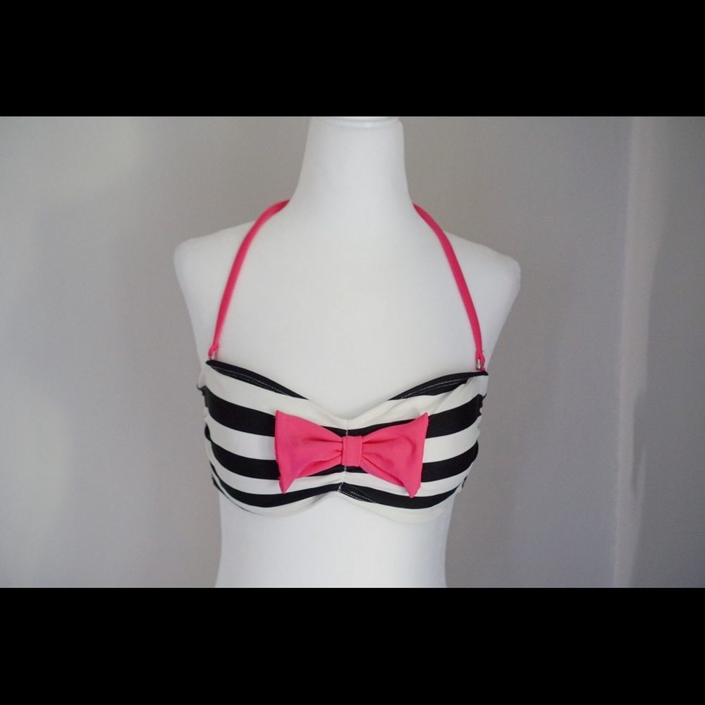 California Waves Bandeau Bikini Top